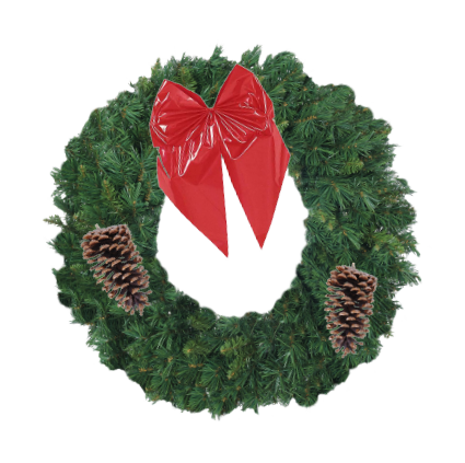 Balsam Wreath 48″